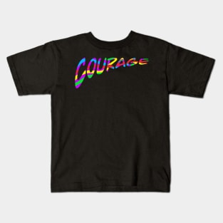 Courage Design Kids T-Shirt